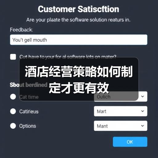 酒店经营策略如何制定才更有效