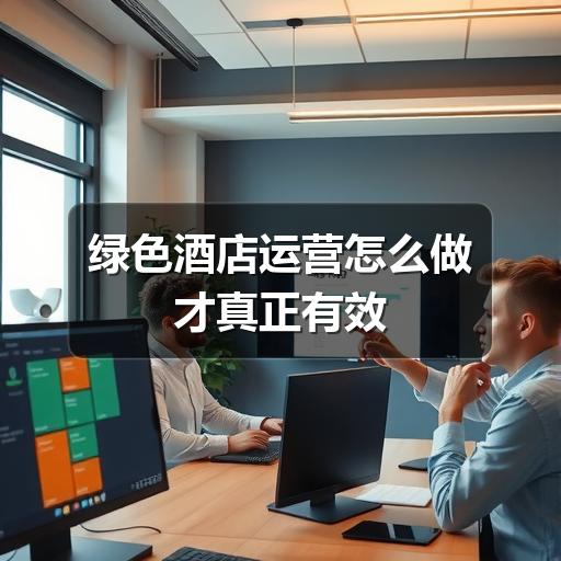 绿色酒店运营怎么做才真正有效