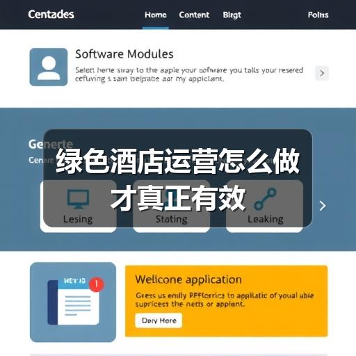 绿色酒店运营怎么做才真正有效