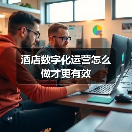 酒店数字化运营怎么做才更有效
