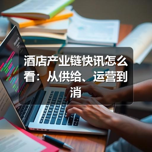 酒店产业链快讯怎么看:从供给、运营到消费趋势的实用解读