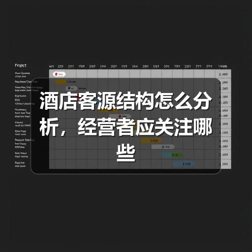 酒店客源结构怎么分析，经营者应关注哪些关键点
