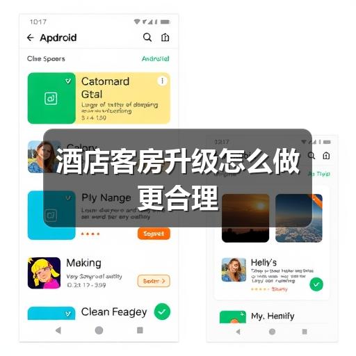 酒店客房升级怎么做更合理