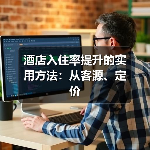 酒店入住率提升的实用方法:从客源、定价到服务体验的系统优化