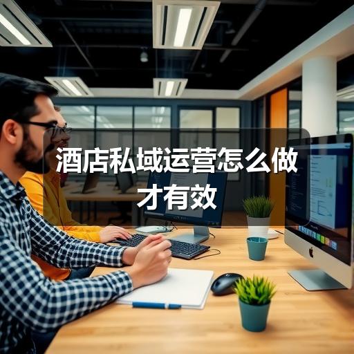 酒店私域运营怎么做才有效
