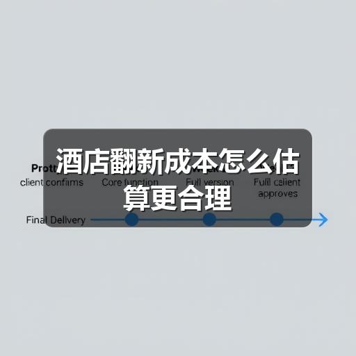 酒店翻新成本怎么估算更合理