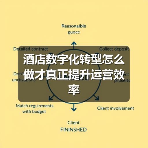酒店数字化转型怎么做才真正提升运营效率