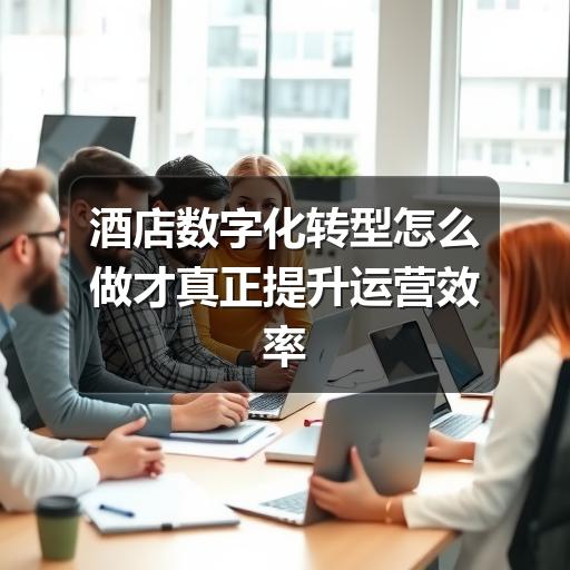 酒店数字化转型怎么做才真正提升运营效率