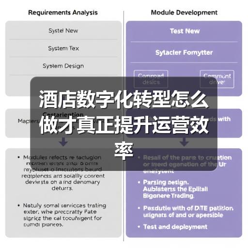 酒店数字化转型怎么做才真正提升运营效率
